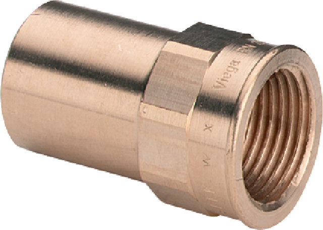 Viega Einsteckstück Sanpress 2212.1 in 12mm x Rp1/2 291341