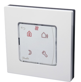 Danfoss Aufputzraumthermostat Icon(TM) programmierbare Version, Aufputz 088U1025