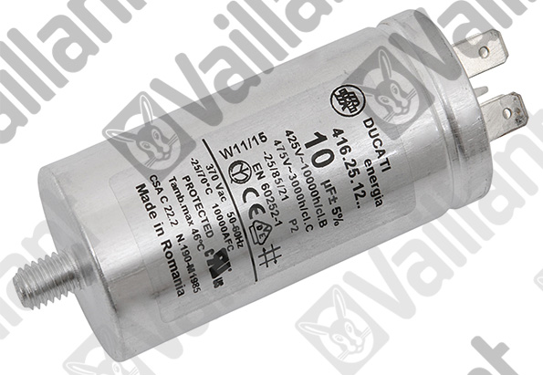 Vaillant Kondensator, 10 uF, Gebläse 560681