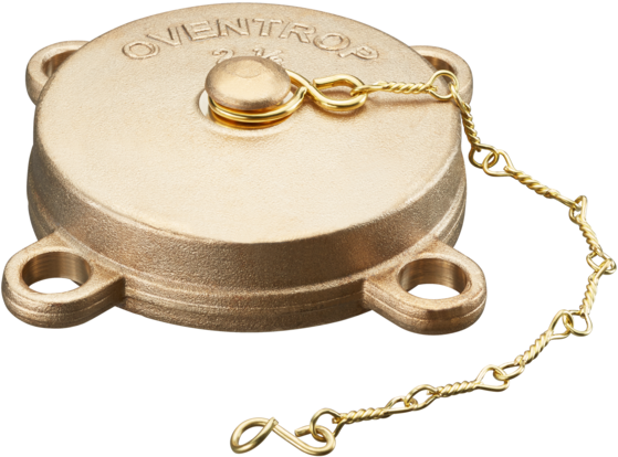 Oventrop Verschlusskappe 2 1/2", mit Kette 2018093