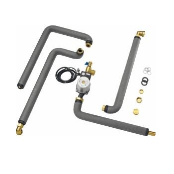 Buderus Heizkessel-Speicher-Verbindungsleitung GB212 HE 15-30 für L/2R, Halteblech 7739603194
