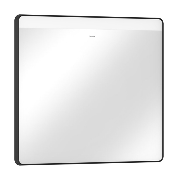 Hansgrohe Spiegel Xarita Lite Q 800/30 mit horizontaler LED Beleuchtung Wandschalter schwarzmatt 54958670