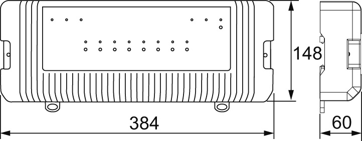 Heimeier UH8-RF V2 Klemmleiste, Funk für 8 Zonen, 230V 1500-00.008