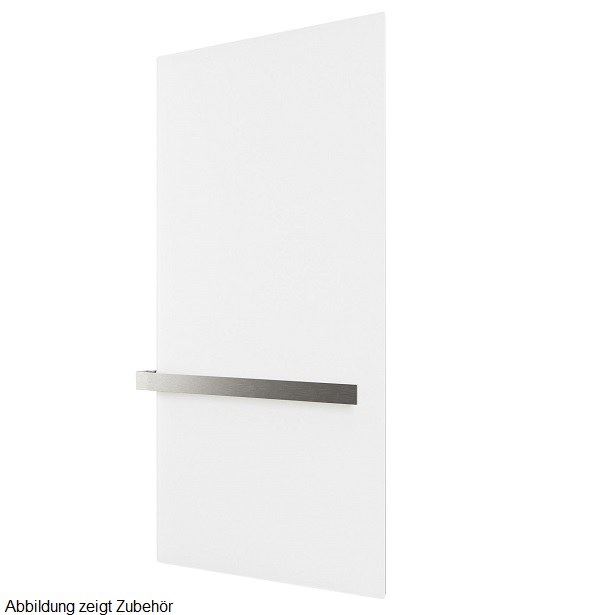 HSK Designheizkörper Infrarot Retango H: 150 B: 60cm weiß, Glasfront 8396150-04