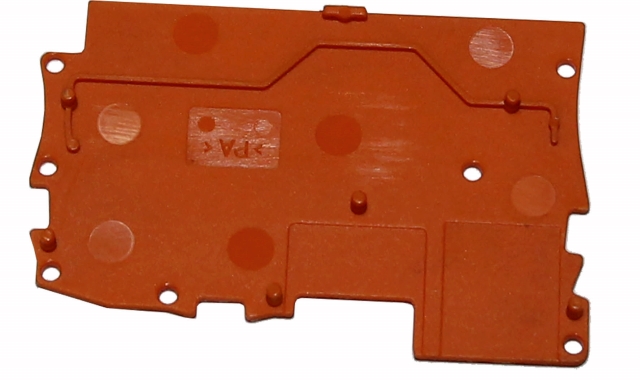 Wolf Abschlussplatte X-COM S MINI orange, für BWS-1 2744951