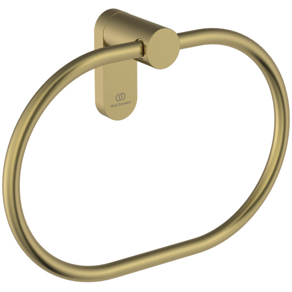 Ideal Standard Handtuchring Conca, rund, gold gebürstet T4503A2