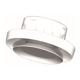 Vaillant Standard Abdeckblende rund D 125mm, für Deckenmontage, weiß 0020231950