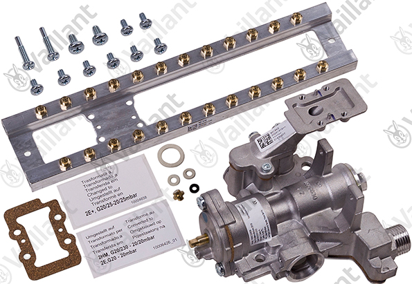 Vaillant Umstellsatz, auf 2HE+ 0010026389