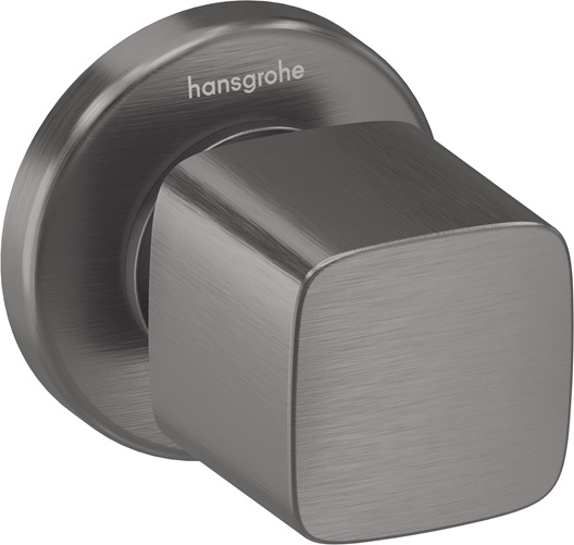 Hansgrohe Absperrventil Unterputz Metris Fertigset brushed black chrom 31677340