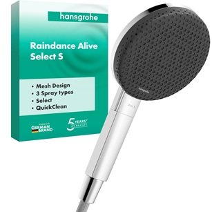Hansgrohe Handbrause Raindance Alive Select S 125 3 jet chrom 24500000