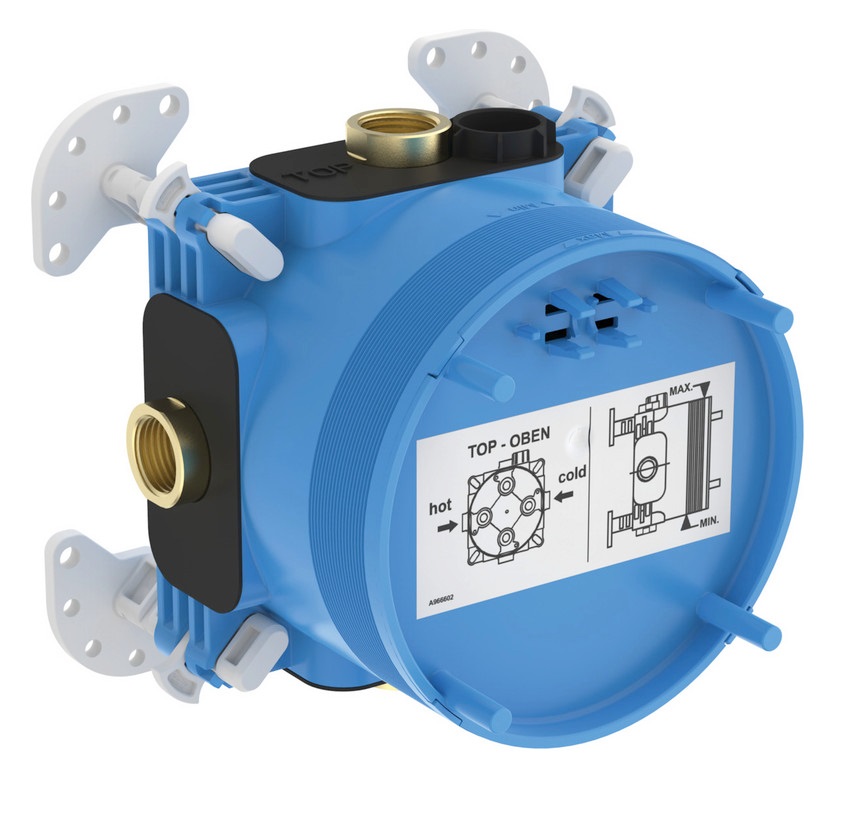 Ideal Standard Unterputz-Bausatz 1 Easy-Box für Einhebelmischer und Thermostate A1000NU