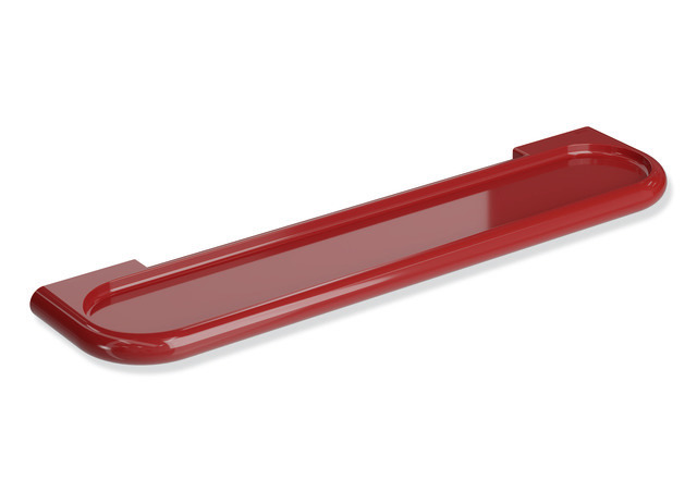 HEWI Ablage Serie 477, 600mm breit, 26mm hoch, 140mm tief, rubinrot 477.03.100 33