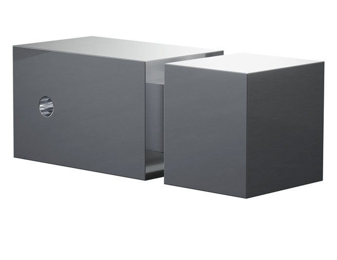Kermi Handtuchhaken viereckig Größe: 24mm, chrom ZC01180001