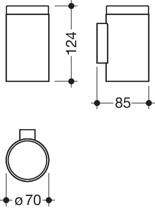 HEWI Becher mit Halter System 162, Halter, Becher, reinweiß 162.04.110XA 99