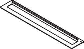 HEWI Handtuchhalter, Edelstahl, für Wandprofile 950.13.001.. und 950.13.0033, sowie Waschtische 950.13.20.. und 950.13.30.., dunkelgrau perlglimmer tiefmatt 950.13.0026 SC