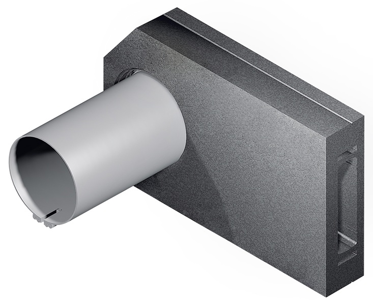 Helios KWL 45-160 LE-RP Rohbaupaket mit Laibungskanal und Wandeinbauhülse 08160