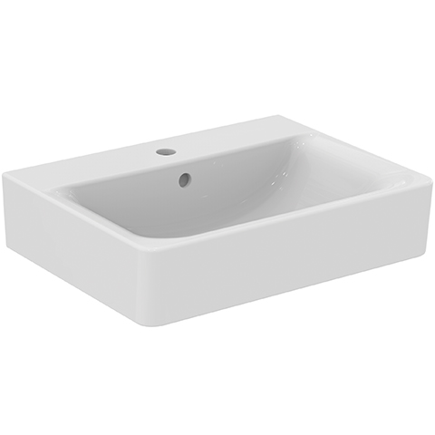 Ideal Standard Connect Cube Waschtisch B: 60 T: 46cm weiß, Ideal Plus E7141MA