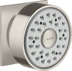 Hansgrohe Seitenbrause Axor 1jet eckig edelstahloptik 28469800