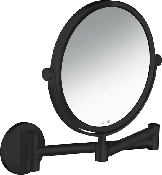Hansgrohe Rasierspiegel Axor Universal Circular mattschwarz 42849670