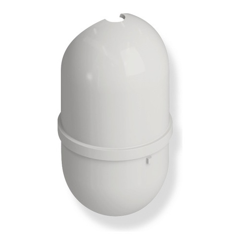 HEWI WC-Bürstenbehälter, für WC-Bürstengarnituren Serie 477 und Serie 805, hochglänzend, lichtgrau 477.20.E04 97