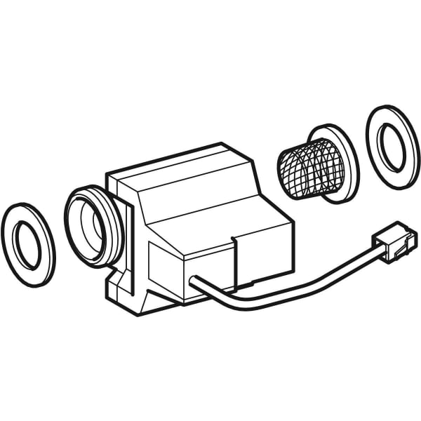 Geberit Magnetventil Urinal-Steuerung IR 5V Tamaro 240.343.00.1