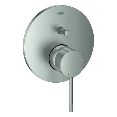Grohe Essence Einhand-Wannenbatterie supersteel Fertigmontageset für 35604 24167DC1
