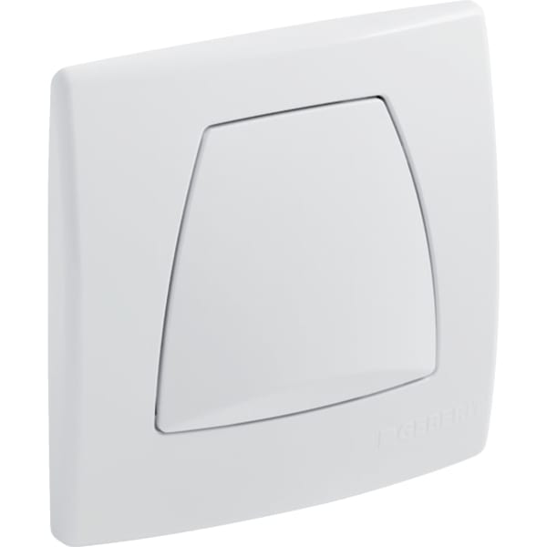 Geberit Twinline Betätigungsplatte für Urinal-Steuerung mit pneumatischer Spül-Auslösung mattverchromt 240.562.46.1