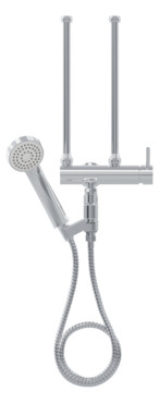 Stiebel Eltron Einhand-Duschwandarmatur MED-D, chrom 205619