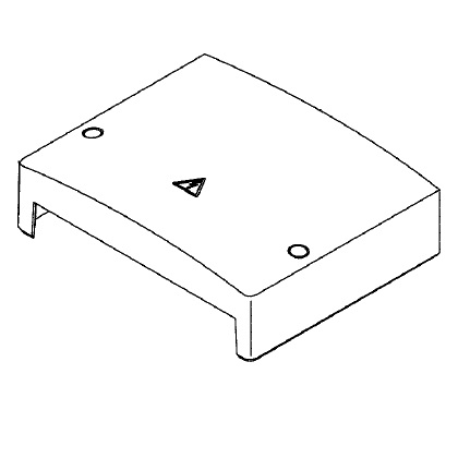 Bosch / Buderus Abdeckung "S" Type Modul 8737707009