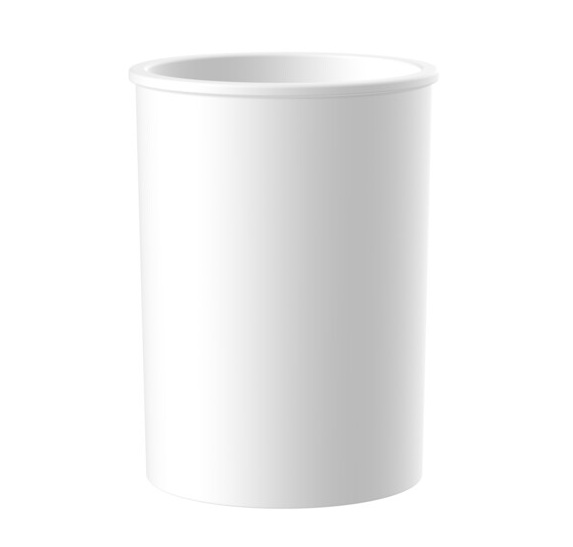 Emco Bürstengarnitur Ersatzbehälter Round weiss 431500090