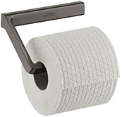 Hansgrohe Papierrollenhalter Axor Universal Softsquare brushed black chrom ohne Deckel 42846340