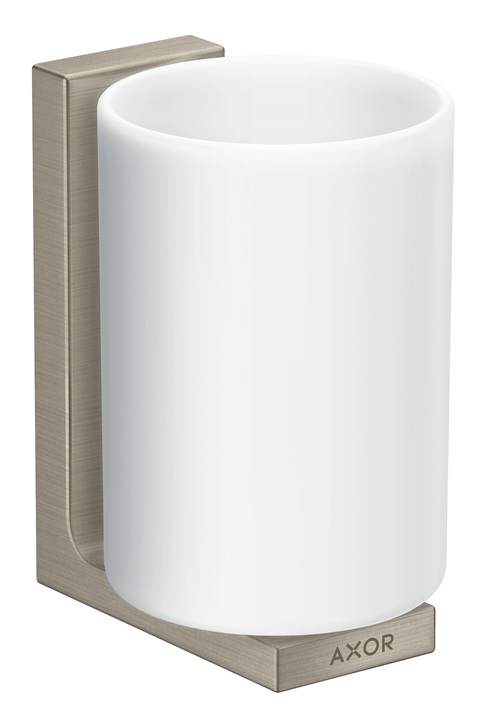 Hansgrohe Zahnputzbecher Axor Universal Rectangular brushed nickel 42604820
