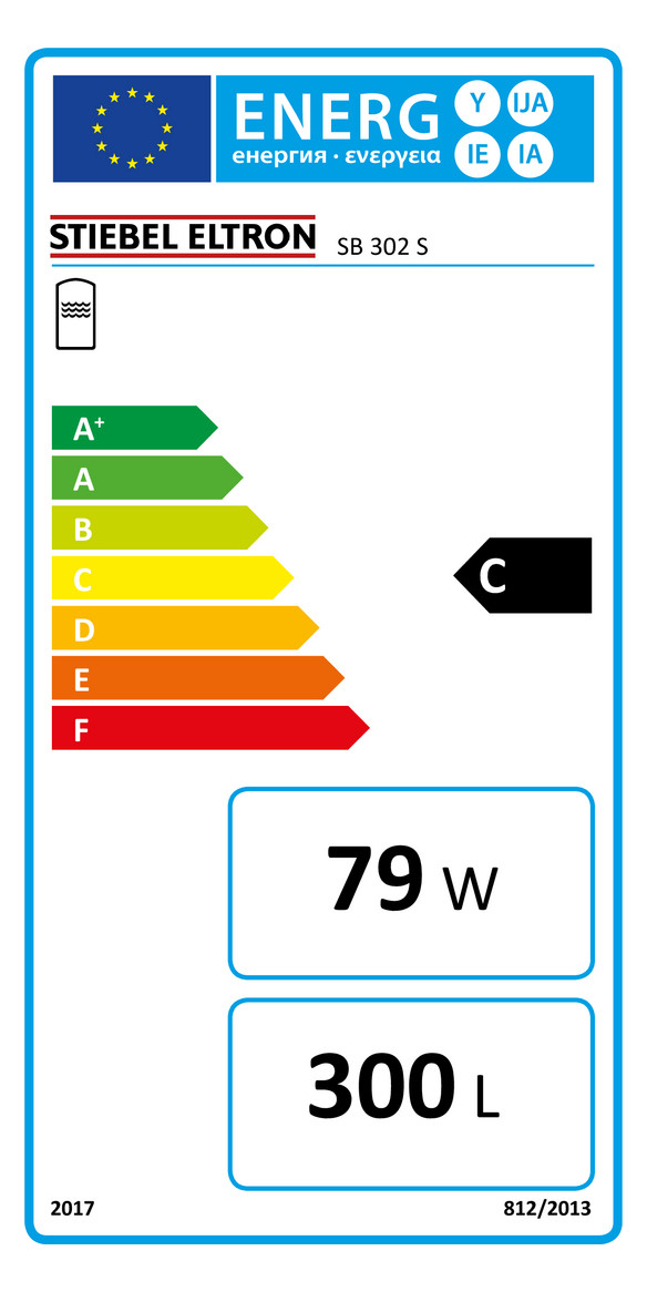Stiebel Eltron Kombi-Standspeicher SB 302 S, 300 l, 2 Flanschöffnungen 185354
