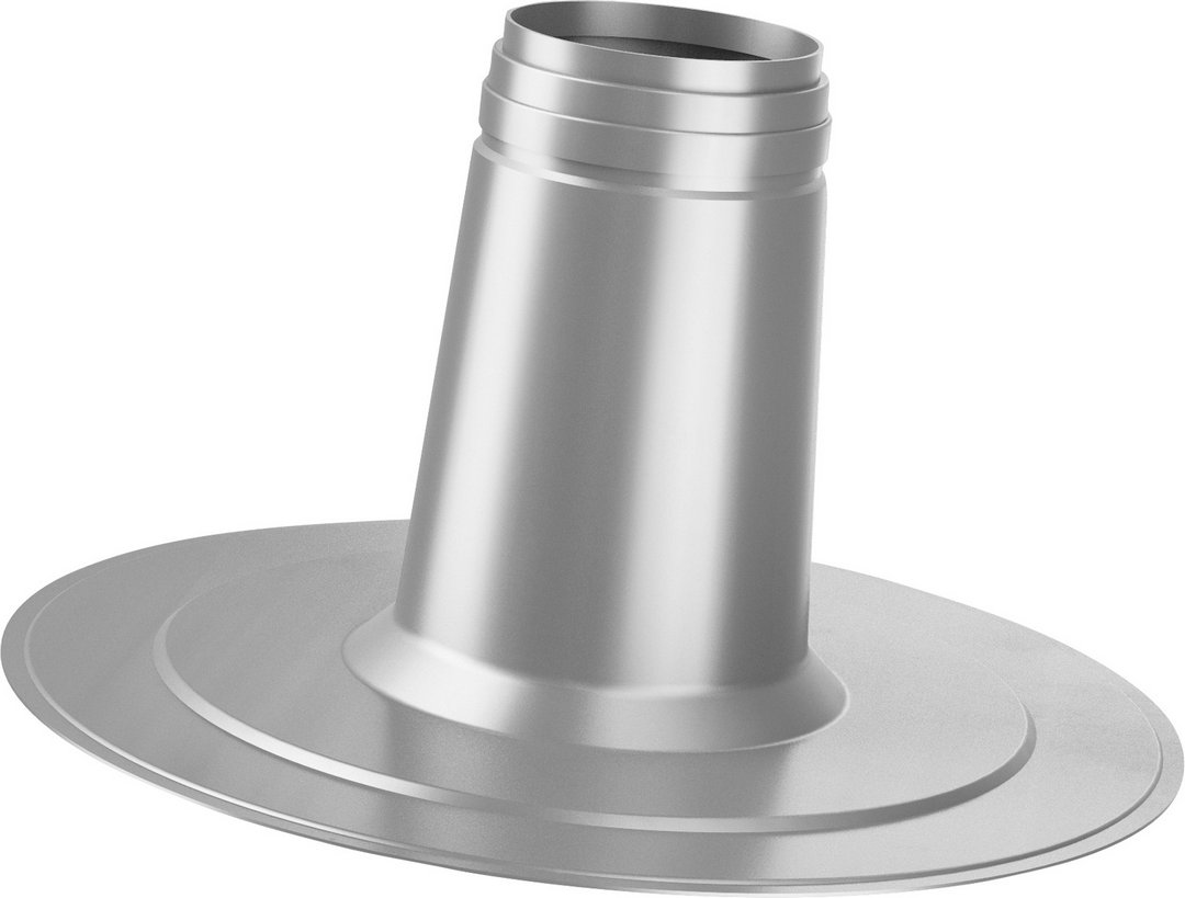 Bosch Flachdachflansch, 0 Grad, d: 166, L: 170mm Abgaszubehör FC-O110 7738113126