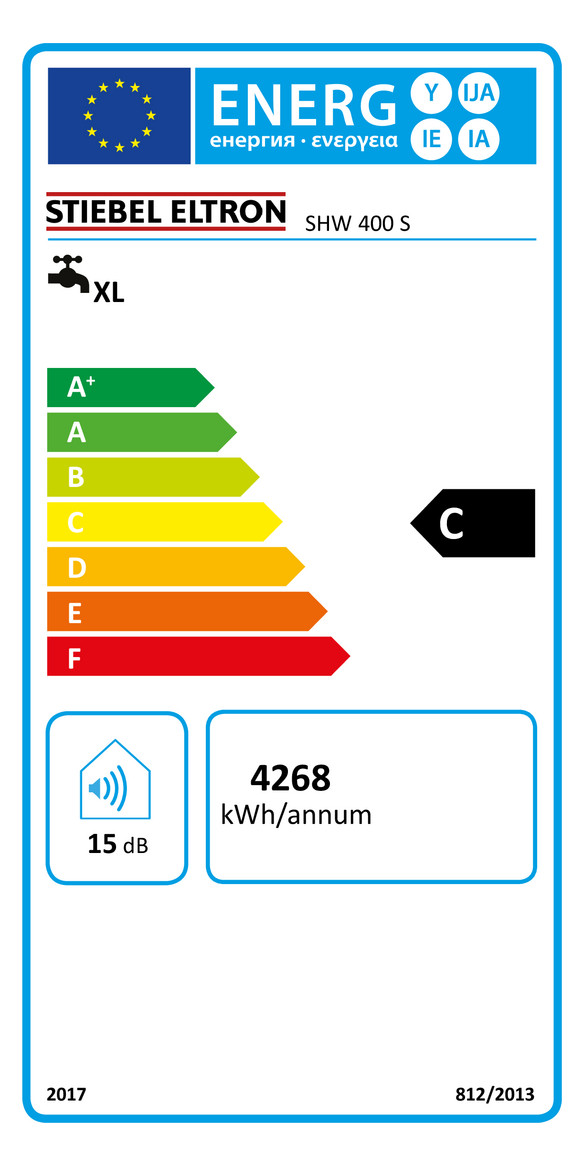 Stiebel Eltron Warmwasser-Standspeicher SHW 400 S, 400 l, Zwei-/Einkreisbetrieb 182122