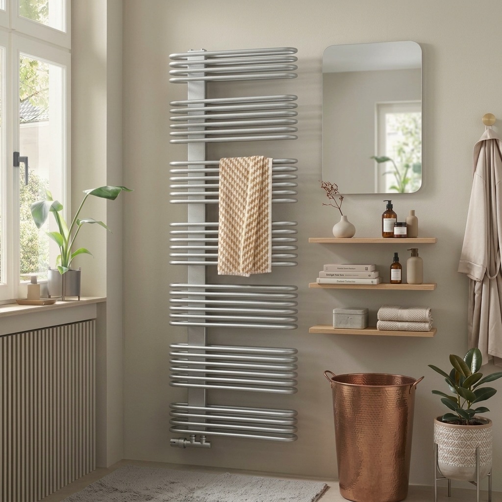 HSK Badheizkörper Premium H: 1775 L: 600mm, silber 8566178-88