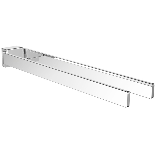 Emco Handtuchhalter Cue starr 2armig 430mm chrom 325000143