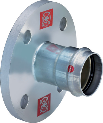 Viega Flanschübergang Prestabo 1159.1 in 54mm 642402