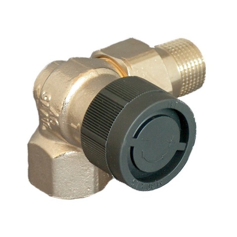 Oventrop Thermostatventil "A" DN15, R 1/2, PN10, Winkel-Eck links 1181392
