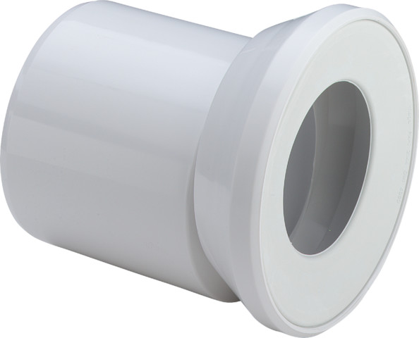 Viega WC Anschlussstutzen 3815.1 in 255mm Kunststoff weiß 614775