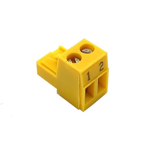Bosch / Buderus Anschlussklemme 2-polig EMS gelb 8718586794