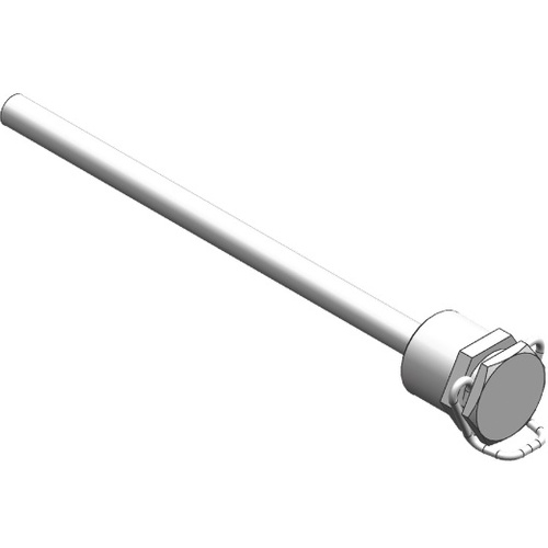 Viessmann Tauchhülse G 1/2 x 100 mm lang mit Halteklammer 7816035