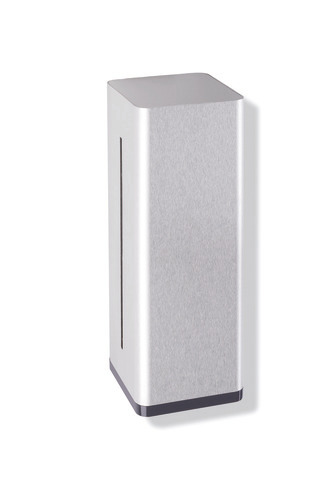 HEWI Seifenspender Serie 805, Edelstahl, Hebel und Funktionsabschluss, 600ml, anthrazitgrau 805.06.100 92