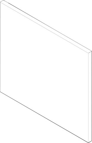 Bosch / Buderus Vorderwand unten CLA-1 8738804925