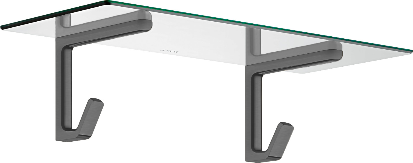 Hansgrohe Badetuchablage Axor Universal Softsquare brushed black chrom 42842340