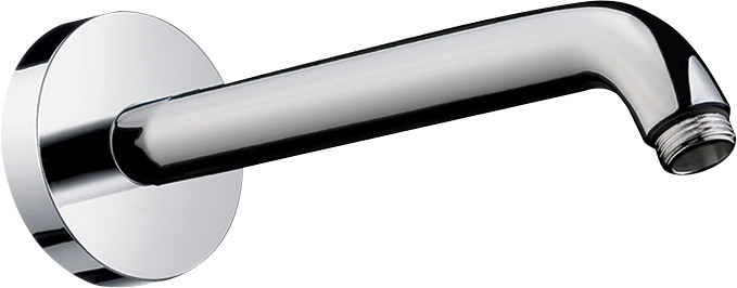 Hansgrohe Brausearm DN15 230mm Ausladung 67 Grad chrom ohne Kugelgelenk 27412000