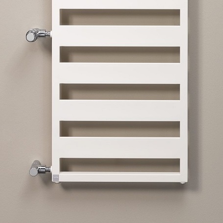 Kermi Casteo-D Designheizkörper H: 153,3 B: 75cm weiß, links CTN1D1500752LXK