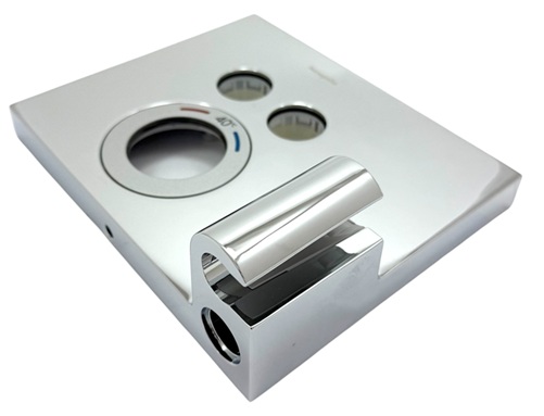 Hansgrohe Rosette iBox FixFit Shower Select Thermostat komplett chrom 92299000