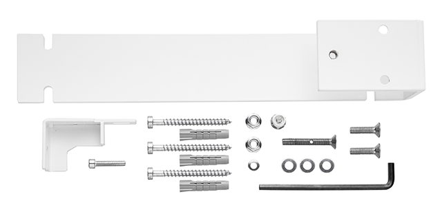 Kermi Befestigungs-Set Signo Ausführung rechts, weiß ZB04280001