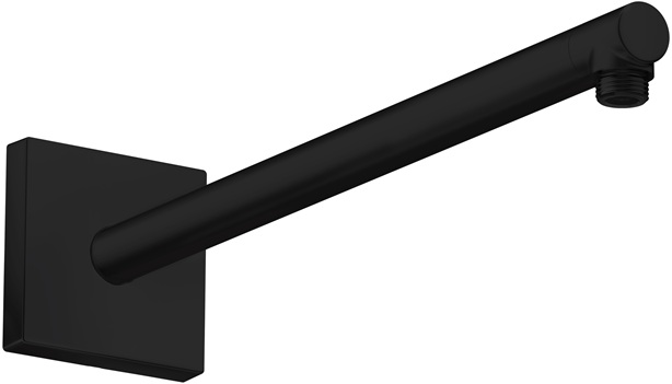 Hansgrohe Brausearm DN15 390mm eckig Axor ShowerSolutions mattschwarz 26436670